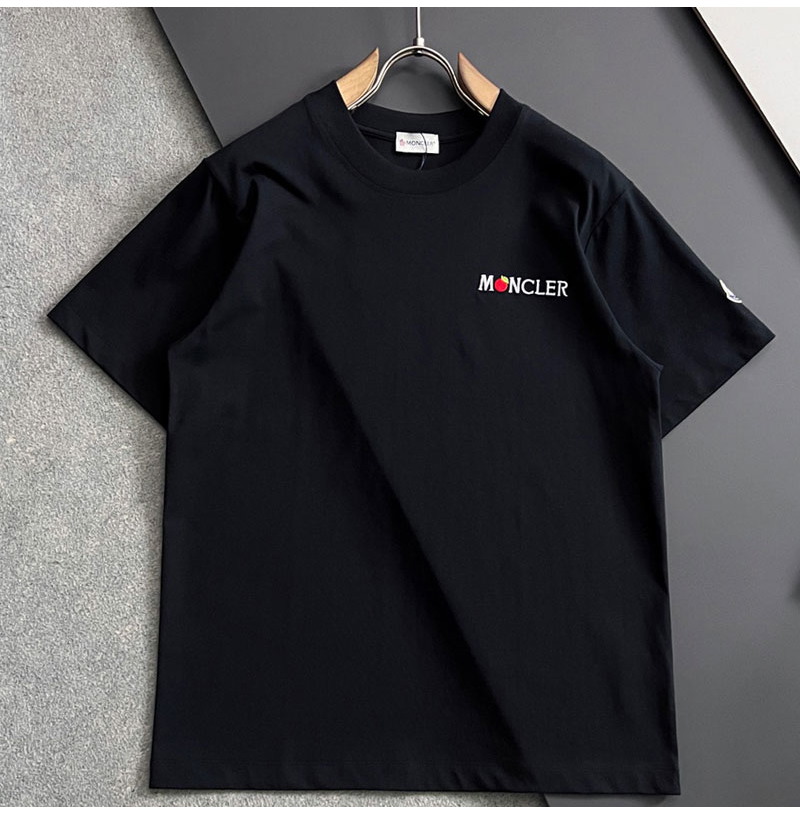 MONCLER-04098 몽클레어 2026년 스프링/서머 신상 최신 반팔 크루넥 티셔츠(2컬러)