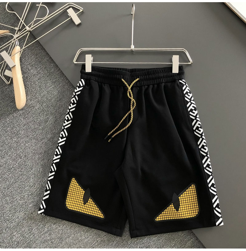 FENDI-07287 팬디 2026 봄/여름 남성용 자수 반바지