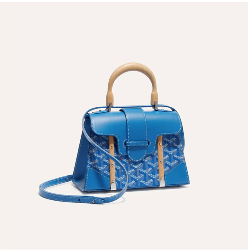 [스페셜오더]GOYARD-020192 고야드 스트럭쳐 사이공 백 미니 블루