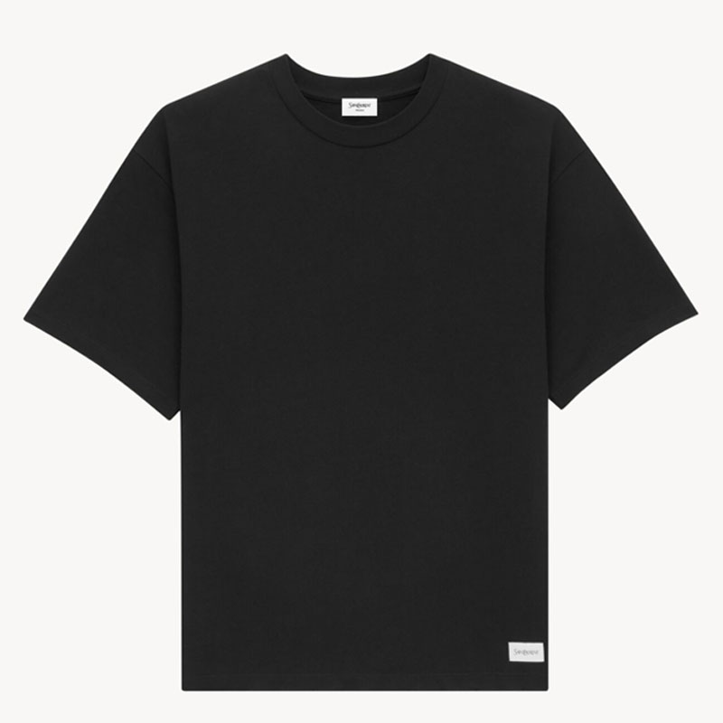 SAINT LAURENT-05055 생로랑 2026SS 남성용 크루넥 티셔츠