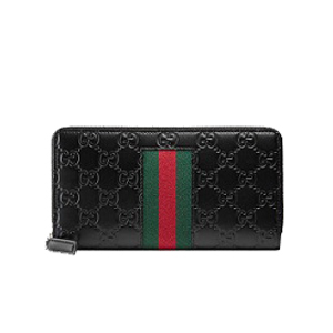 [스페셜오더]GUCCI-408831 1060 구찌 New Web 시그니처 Web 지피 어라운드 월릿