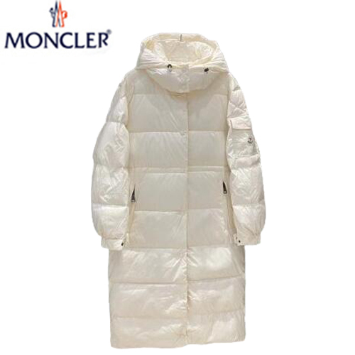 MONCLER-10266 몽클레어 화이트 롱 패딩 여성용