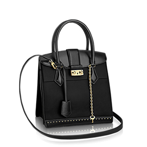 [스페셜오더]LOUIS VUITTON-M51595 루이비통 송아지 가죽 Noir 쿠르 말리 PM