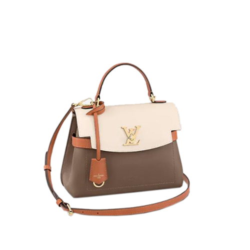 [스페셜오더]LOUIS VUITTON-M58978 루이비통 브라운/크렘 송아지 가죽 락미 에버 BB