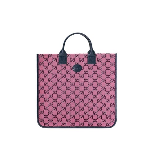 [스페셜오더]GUCCI-550763 5463 구찌 핑크&블루 칠드런 GG 멀티컬러 토트 백