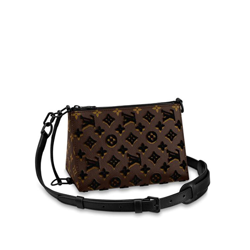 [스페셜오더]LOUIS VUITTON-M45078 루이비통 느와르 엠브로이더드 모노그램 트라이앵글 메신저