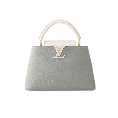 [스페셜오더]LOUIS VUITTON-M21296 루이비통 스티플 그레이 토뤼옹 가죽 카퓌신 MM