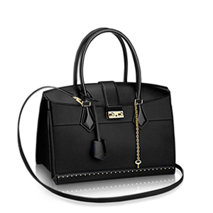 [스페셜오더]LOUIS VUITTON-M51651 루이비통 송아지 가죽 Noir 쿠르 말리 MM