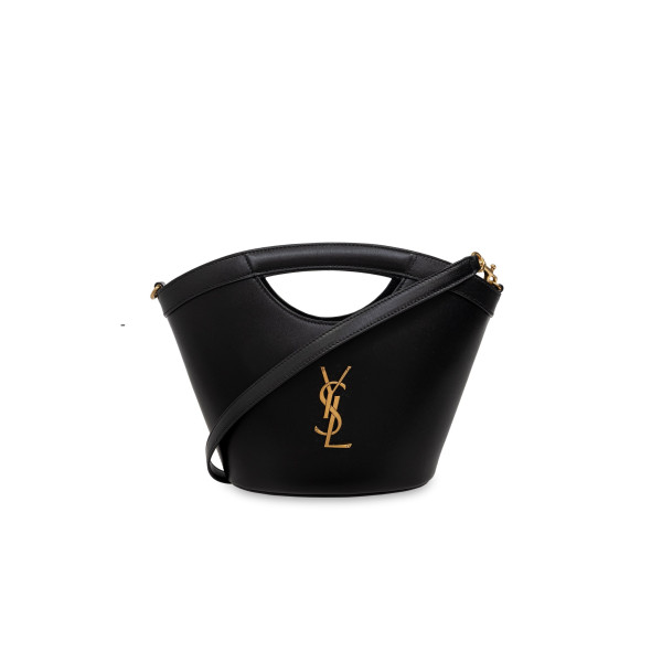 [스페셜오더]YSL-791069 생 로랑 블랙 카프스킨 CELIA 미니 토트백 30cm