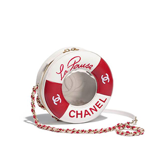 [스페셜오더]CHANEL-AS0209 샤넬 레드 화이트 램스킨 스몰 라운드백