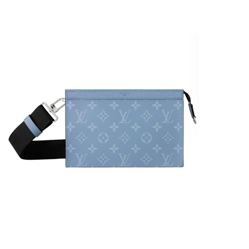 [스페셜오더]LOUIS VUITTON-M14114 루이비통 스카이 블루 모노그램 가스통 웨어러블 월릿