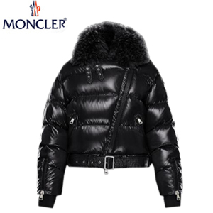 MONCLER-몽클레어 블랙 FOULQUE 퍼 패딩 여성용