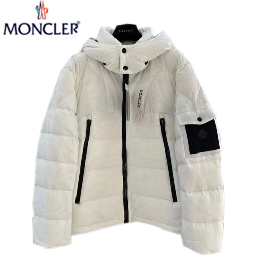 MONCLER-12137 몽클레어 화이트 나일론 패딩 남성용