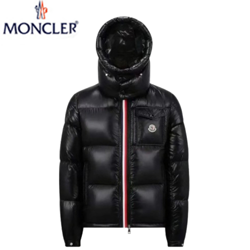 MONCLER-092916 몽클레어 블랙 스트라이프 장식 패딩 남여공용