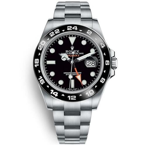 [스페셜오더]ROLEX-롤렉스 EXPLORER Ⅱ 블랙 다이얼 블랙 세라믹 베젤 904L LIMITED EDITION