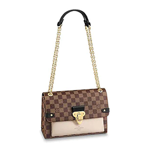 [스페셜오더]LOUIS VUITTON-N40113 루이비통 다미에 크림 송아지 가죽 바뱅 PM