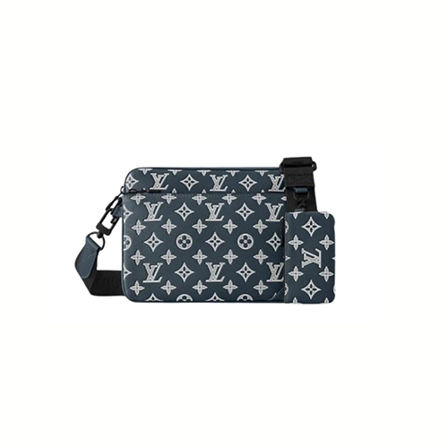 [스페셜오더]LOUIS VUITTON-M24753 루이비통 네이비 모노그램 섀도우 트리오 메신저