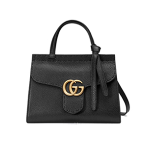 [스폐셜오더]GUCCI-442622 1000 구찌 GG Marmont 미니 탑 핸들백 블랙