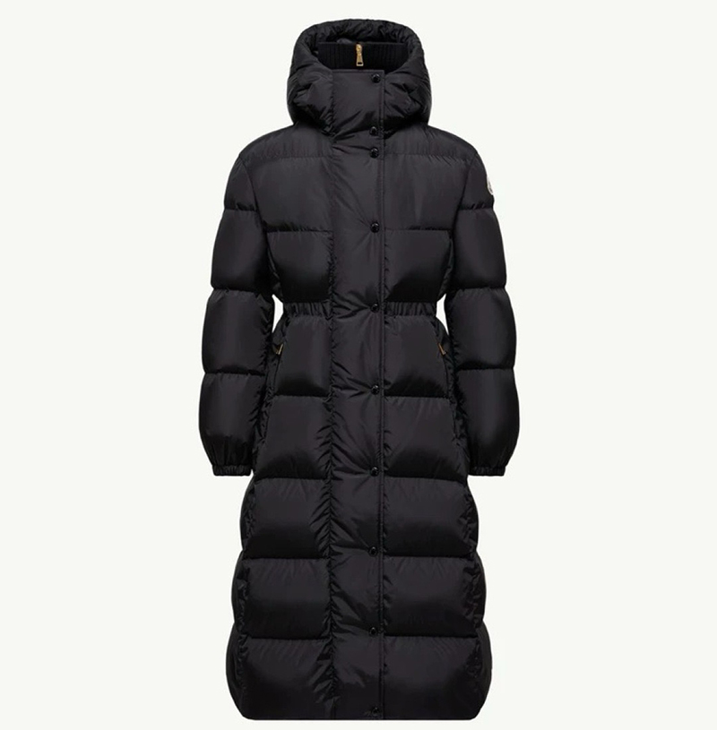 MONCLER-110822 몽클레어 블랙 나일론 패딩 여성용