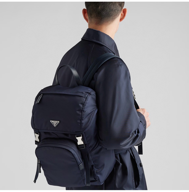 [스페셜오더]PRADA-2VZ135 프라다 나일론 페브릭 블랙 네이비