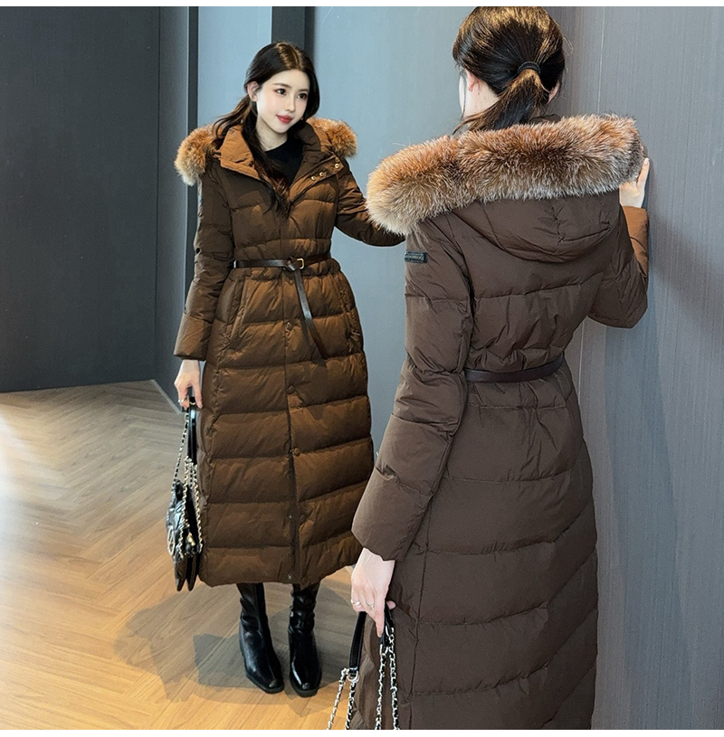 BURBERRY-80998741 버버리 슬림 벨트 웨이스트 롱 다운 패딩 (3컬러)