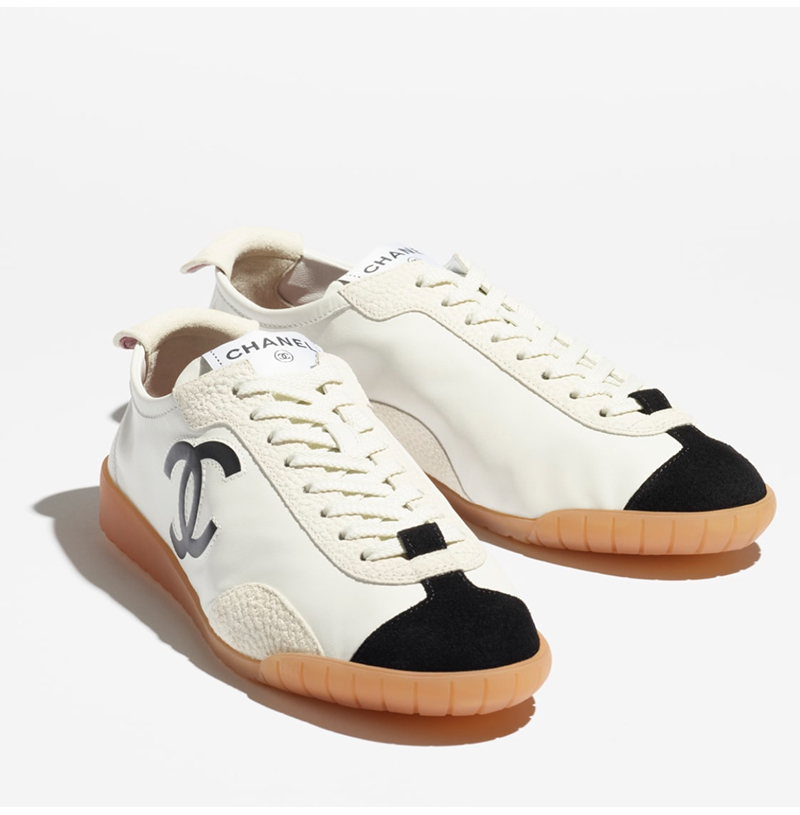 CHANEL-G37494 샤넬 26년 신상 레트로 스니커즈 화이트 여성용