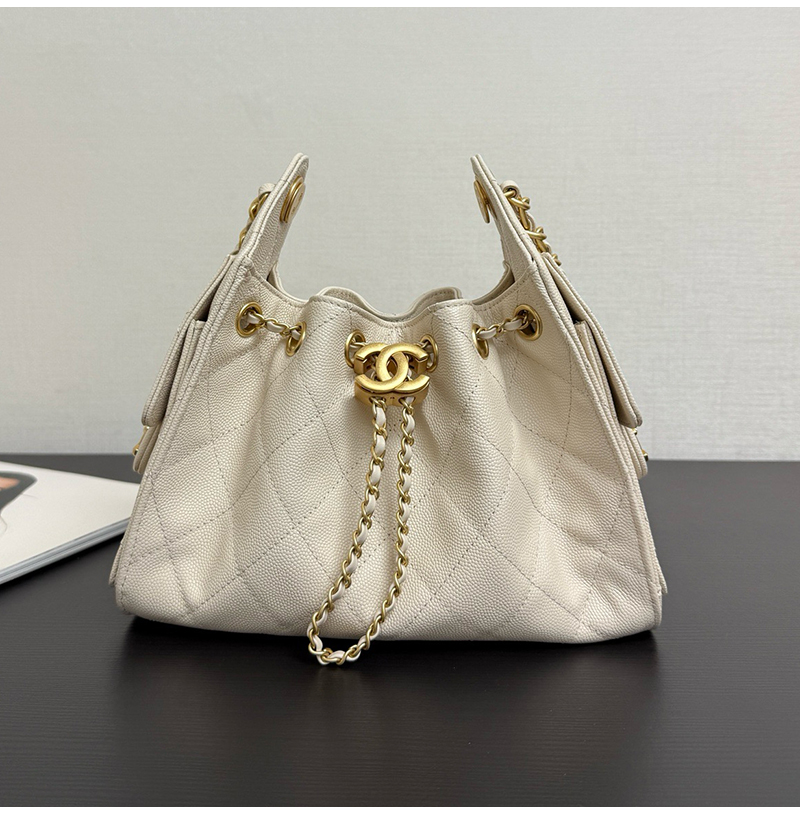 [스페셜오더]CHANEL-AS5631 샤넬 핑크 캐비어 가죽 CHANEL 25 미니 백