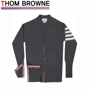 THOM BROWNE- 톰 브라운 울 가디건 그레이