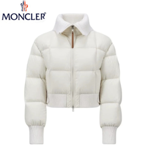 MONCLER-J20931 몽클레어 화이트 Jadeite 쇼트 다운 재킷 여성용