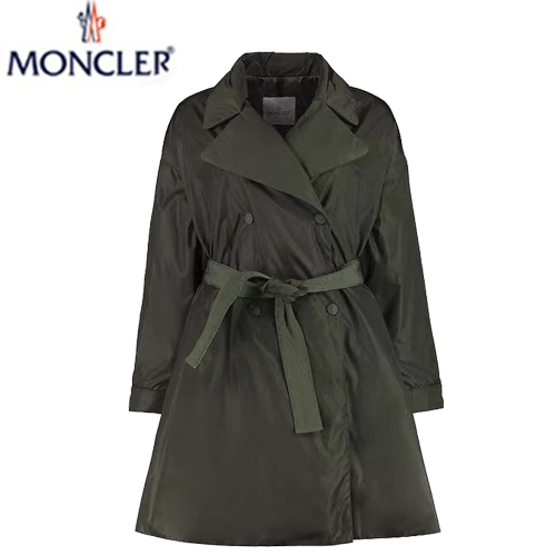 MONCLER-08073 몽클레어 카키 나일론 코트 여성용