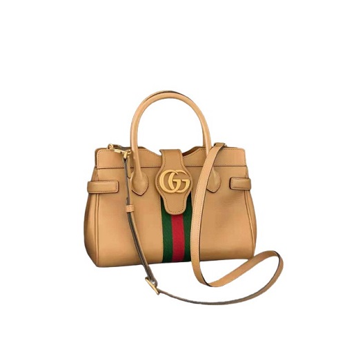 [스페셜오더]GUCCI-658450 구찌 베이지 더블 G 스몰 탑 핸들백