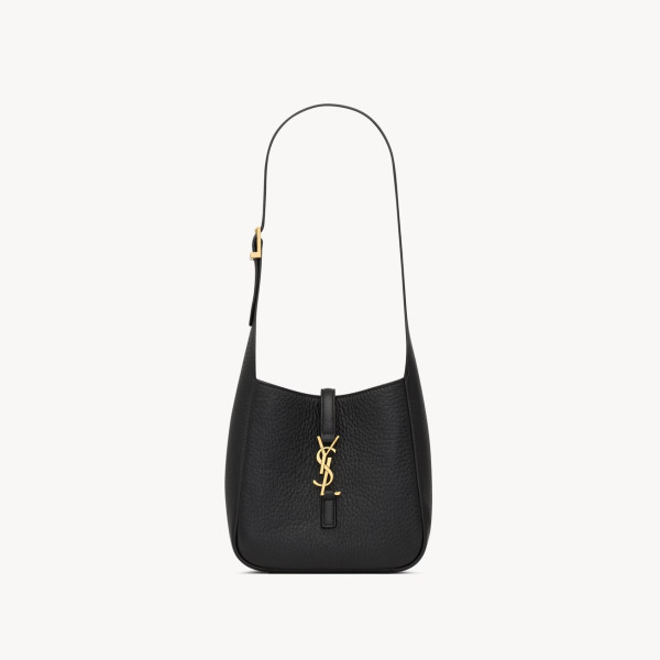 [스페셜오더]YSL-809461 생 로랑 블랙 LE 5 A 7 베이비 호보백 15cm