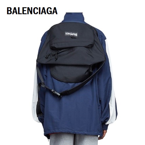 BALENCIAGA-663065 발렌시아가 다크 블루 트렌스포머 트랙슈트 쟈켓