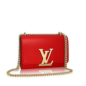 [스페셜오더]LOUIS VUITTON-M41280 루이비통 소프트 레더 체인 루이즈 MM 레드