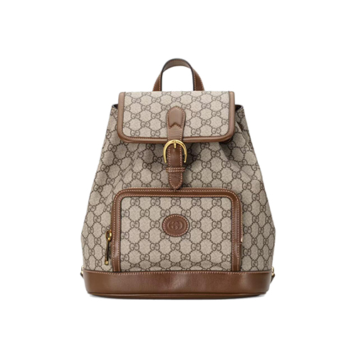 [스페셜오더]GUCCI-674147 8563 구찌 GG 수프림 인터로킹 G 디테일 백팩