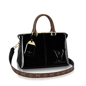 [스페셜오더]LOUIS VUITTON-M54626 루이비통 미러 베르니 Tote Miroir 토트 미러 숄더 스트랩 백 블랙