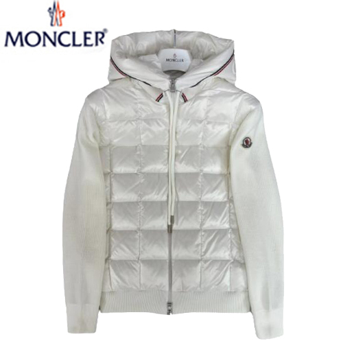 MONCLER-10083 몽클레어 화이트 다운 가디건 남성용