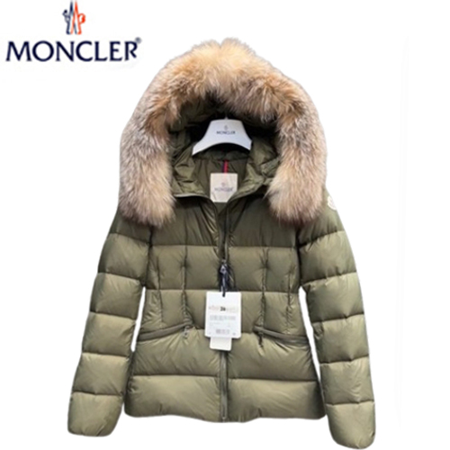 MONCLER-09277 몽클레어 카키 나일론 패딩 여성용