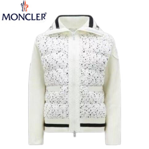 MONCLER-I20939 몽클레어 화이트 트위드 가디건 여성용