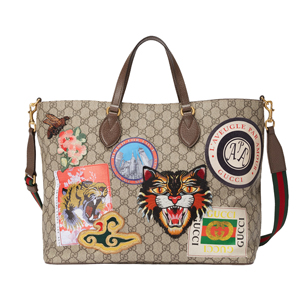 [스페셜오더]GUCCI-474085 8967 구찌 Courrier GG 수프림 캔버스 토트 백 